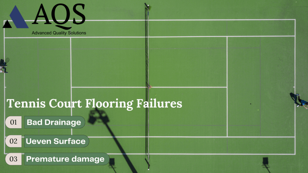 Tennis Court Improper Installation