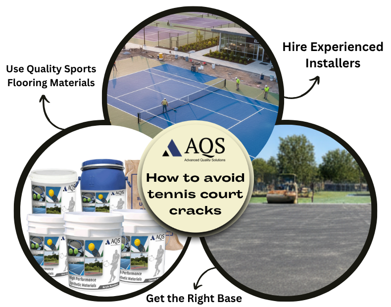 tennis court flooring