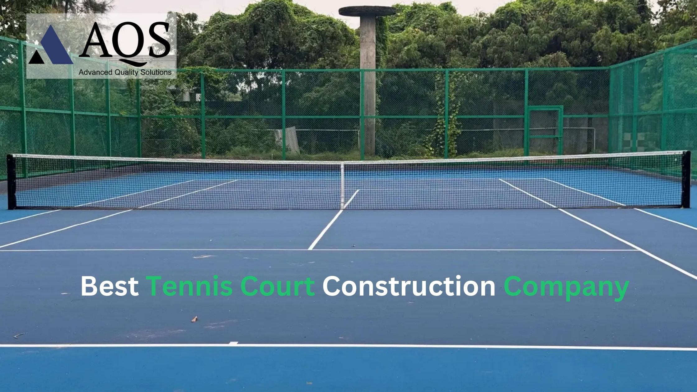 tennis court construction