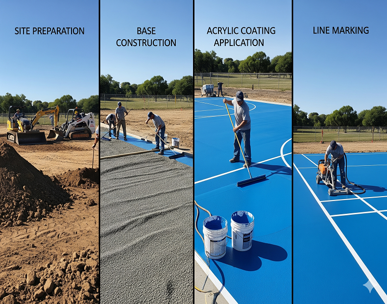 sports court installation