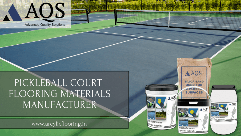 Pickleball Court Flooring Materials Manufacturer
