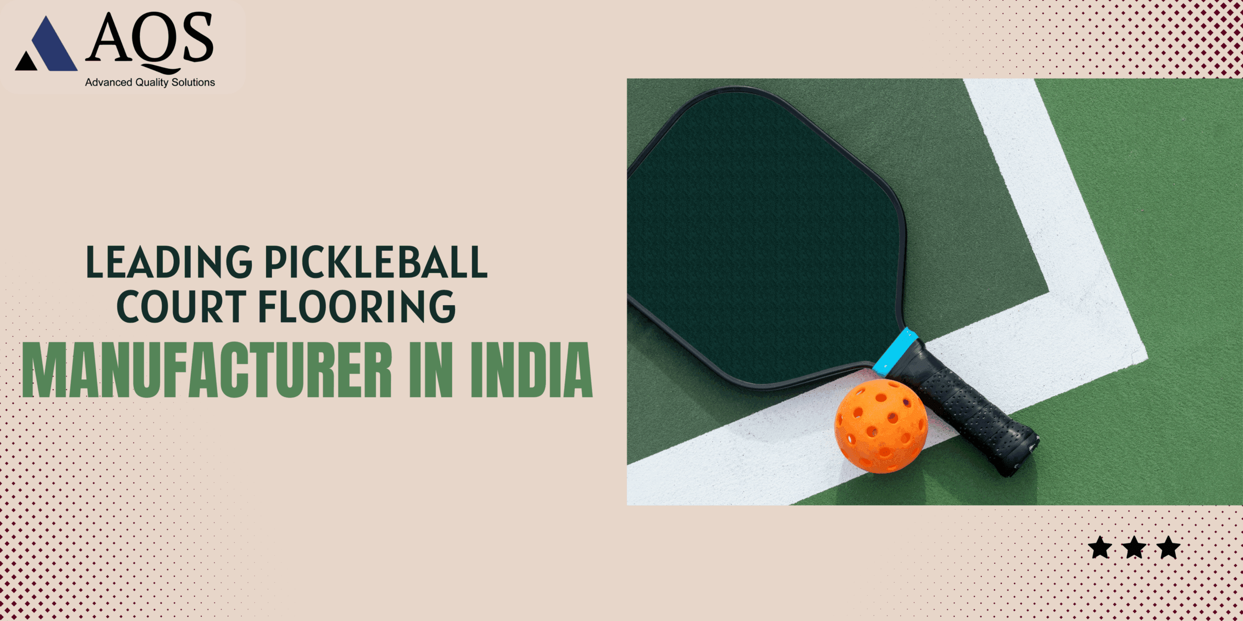 Leading Pickleball Court Flooring Manufacturer in India