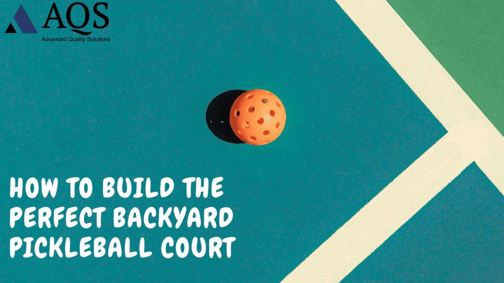 Backyard Pickleball Court