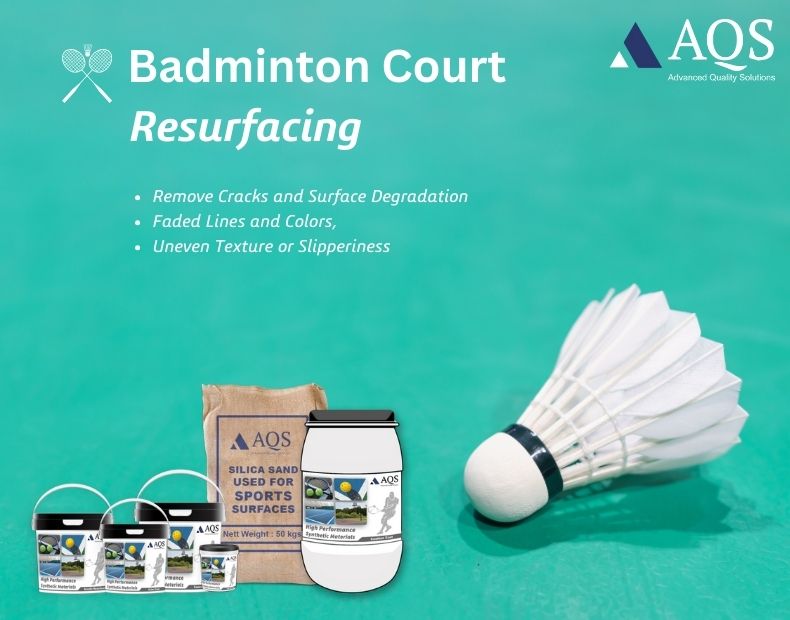BADMINTON COURT RESURFACING