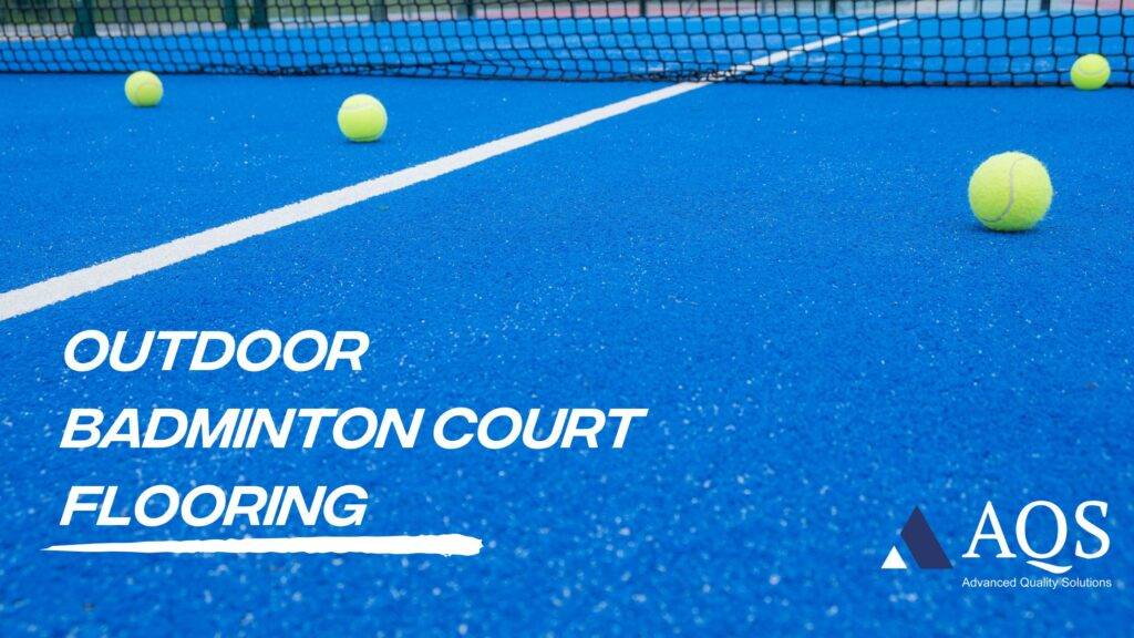 Outdoor Badminton Court Flooring