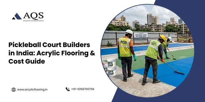 Pickleball Court Builders in India: Acrylic Flooring & Cost Guide