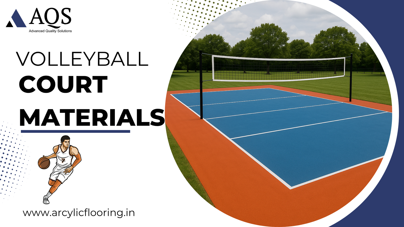 volleyball court materials
