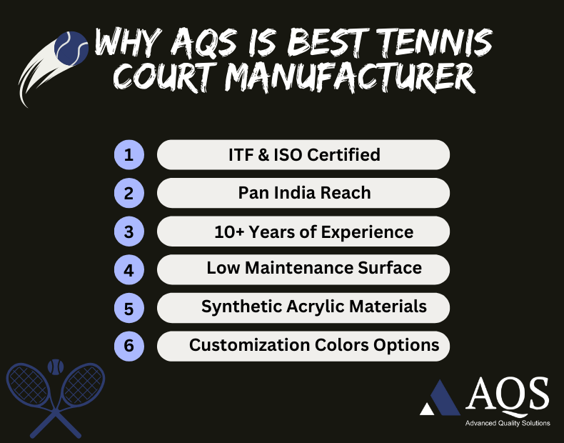tennis court manufacturer