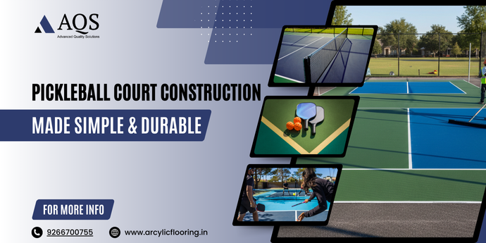 pickleball court construction