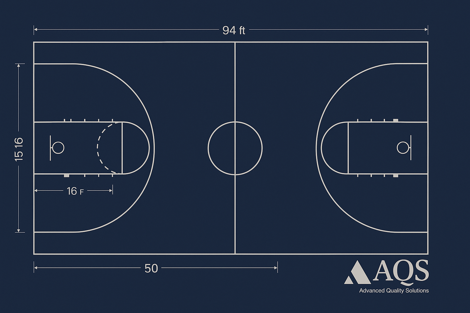 basketball court cad design