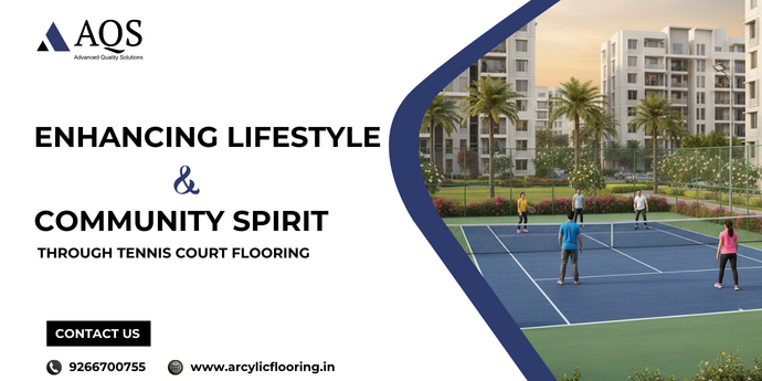 community tennis court