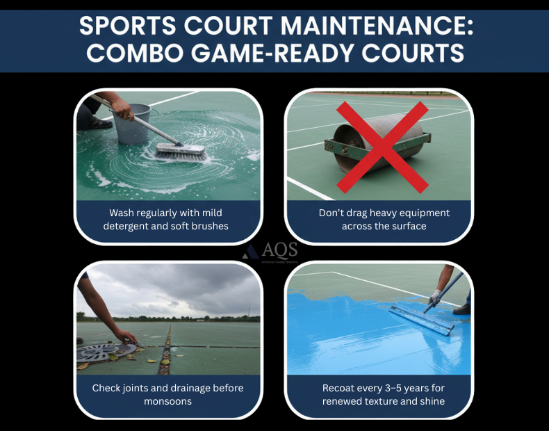 sports court maintenance