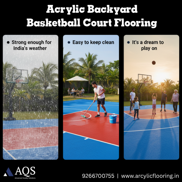 acrylic basketball court