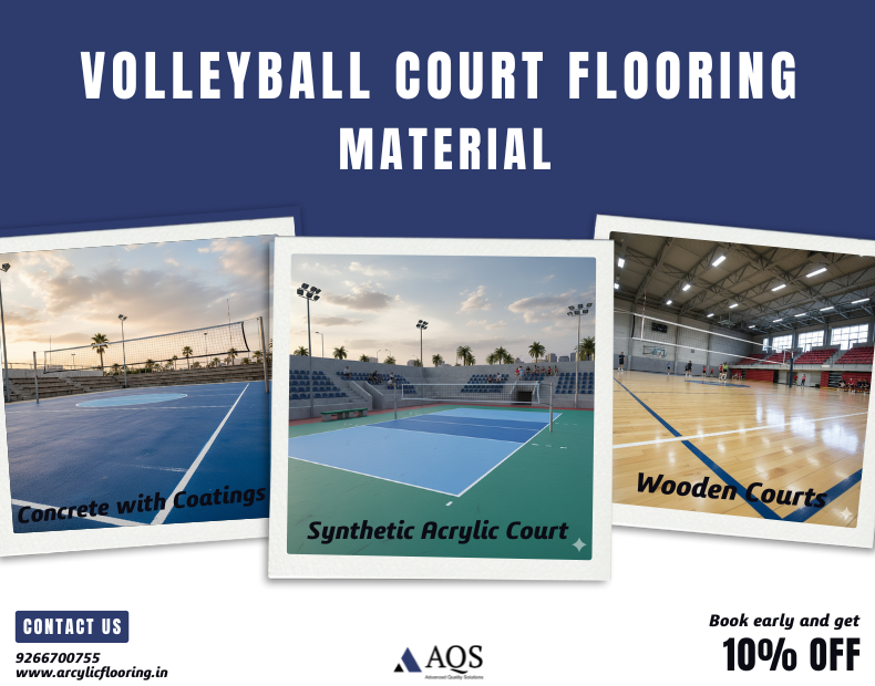 volleyball court flooring