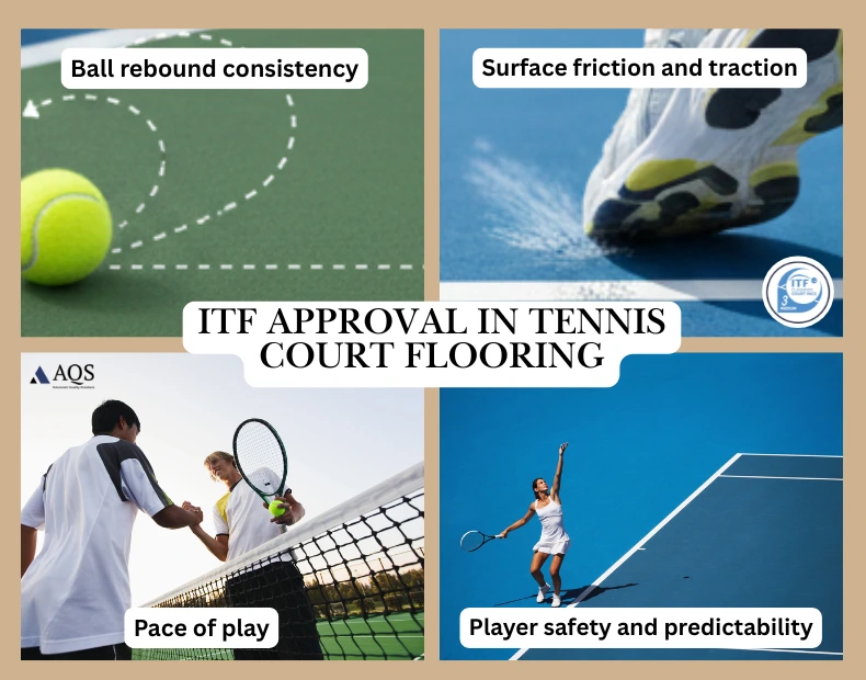 tennis court flooring