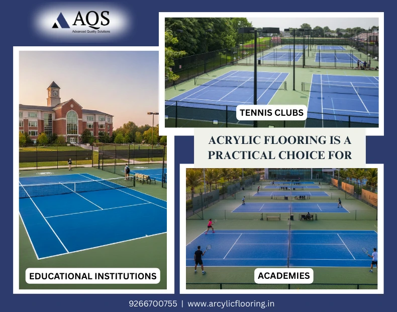 acrylic tennis court flooring