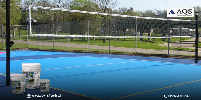 Volleyball Court Construction 
