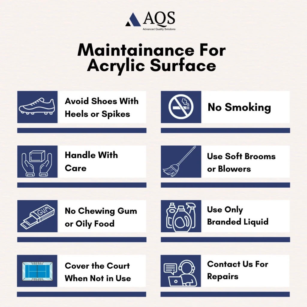 basketball court maintenance