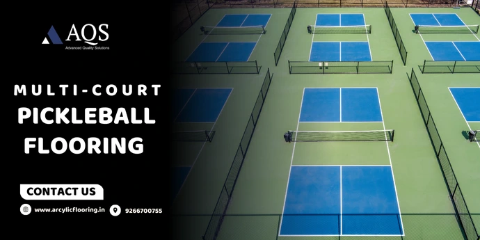 Multi-Court Pickleball Facility Flooring Solutions