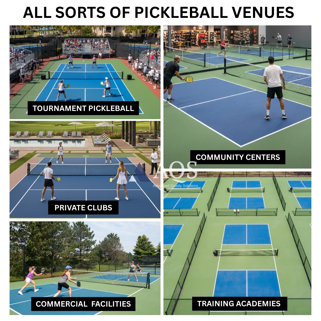 pickleball court flooring