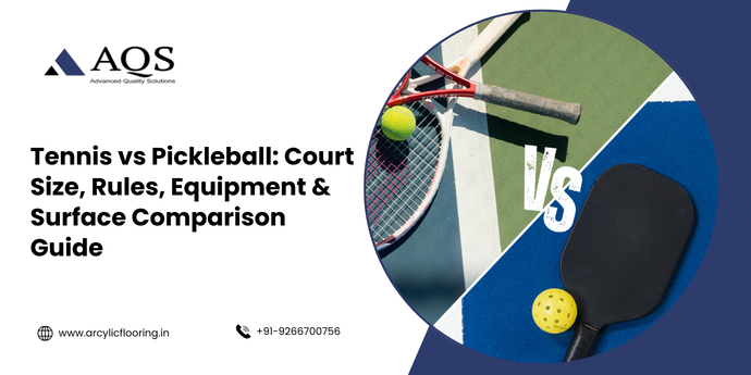 Tennis vs Pickleball: Court Size, Rules, Equipment & Surface Comparison Guide