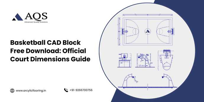 Basketball CAD Block Free Download: Official Court Dimensions Guide