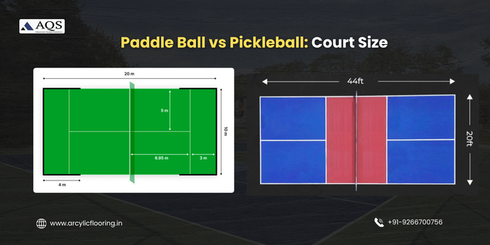 Paddle Ball vs Pickleball