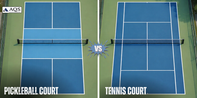 Pickleball Court vs Tennis Court