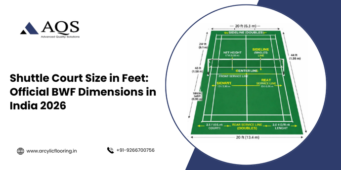 Shuttle Court Size in Feet: Official BWF Dimensions in India 2026