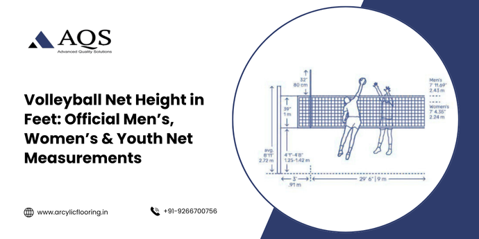 Volleyball Net Height in Feet: Official Men’s, Women’s & Youth Net Measurements