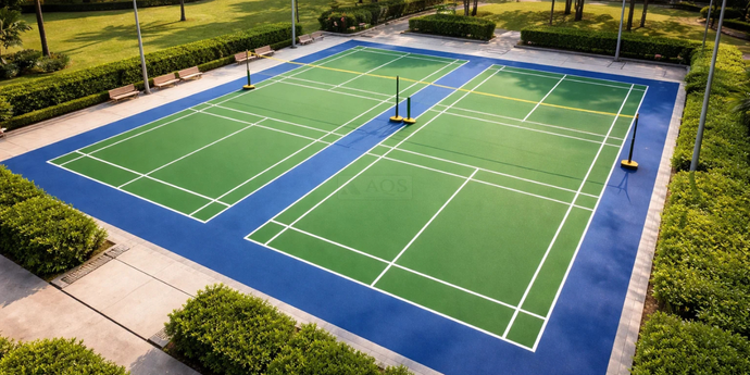 Badminton Court Dimensions in Feet