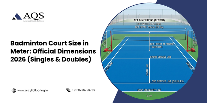 Badminton Court Size in Meter: Official Dimensions 2026 (Singles & Doubles)