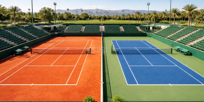 Clay Court Tennis vs Acrylic Court