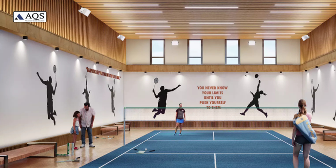 Indoor Badminton Court