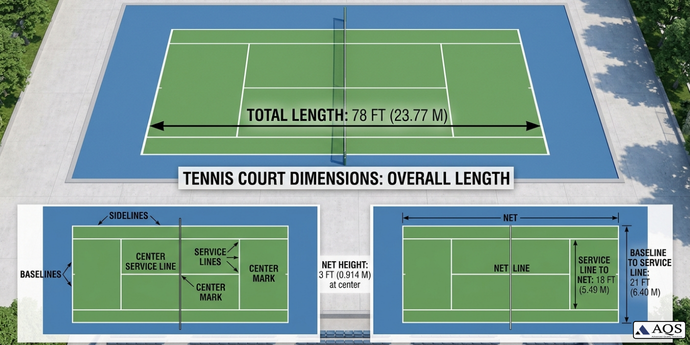 Length of Tennis Court