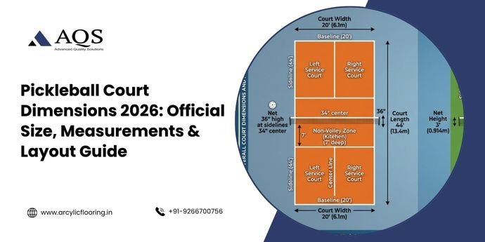Pickleball Court Dimensions 2026: Official Size, Measurements & Layout Guide