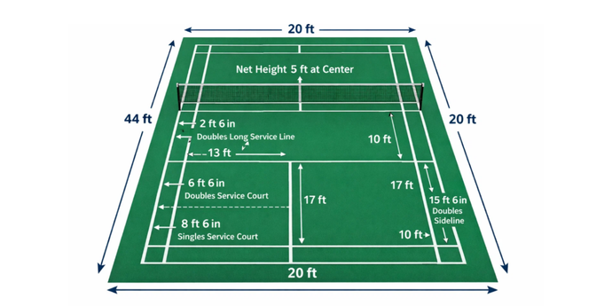 Shuttle Badminton Court