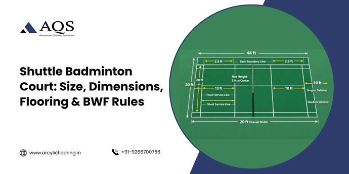 Shuttle Badminton Court: Size, Dimensions, Flooring & BWF Rules