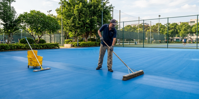 badminton court flooring manufacturer
