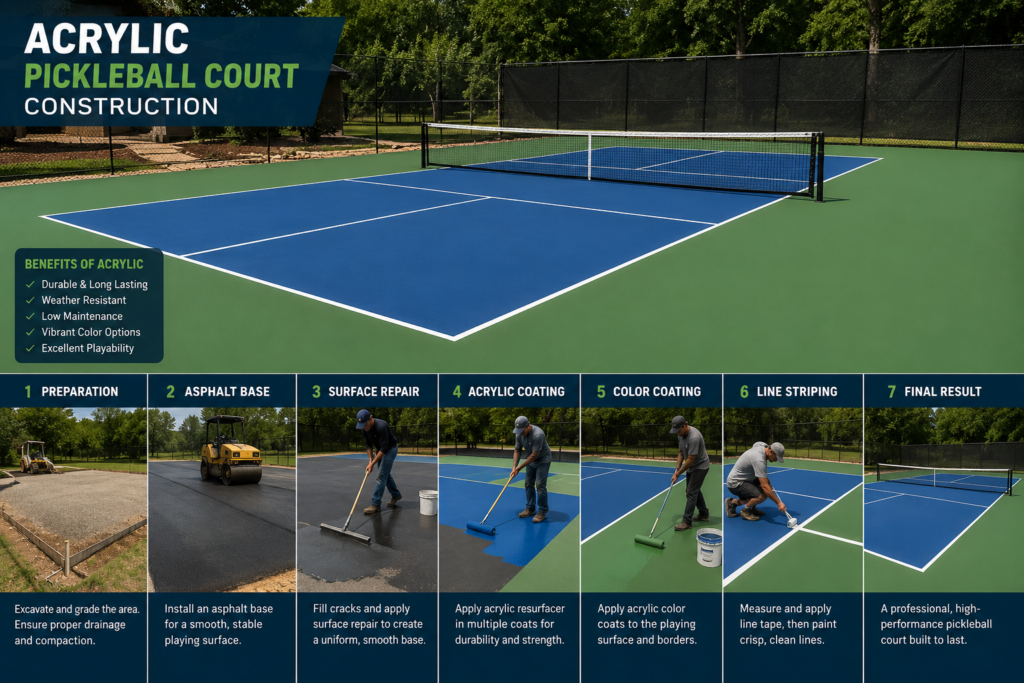 Pickleball Court
Installation