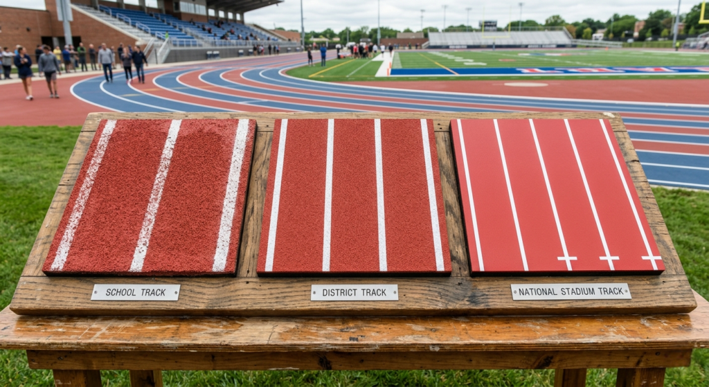 Running Track Construction Cost