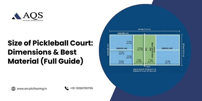 Size of Pickleball Court: Dimensions & Best Material