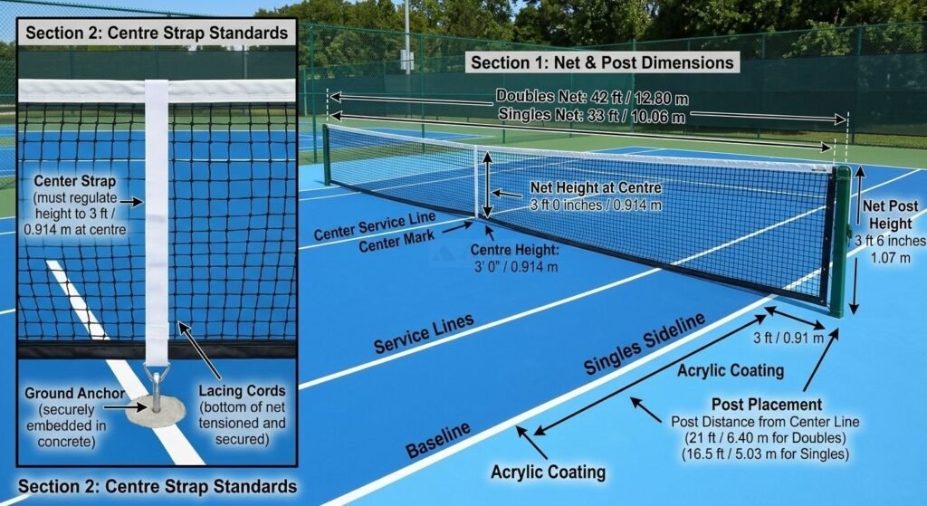 Tennis Court Size Dimensions