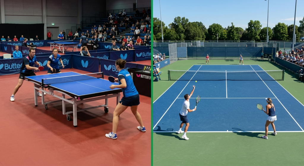 table tennis court