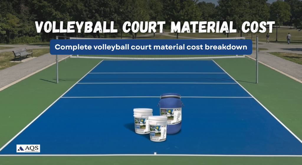 Volleyball Court Material Cost