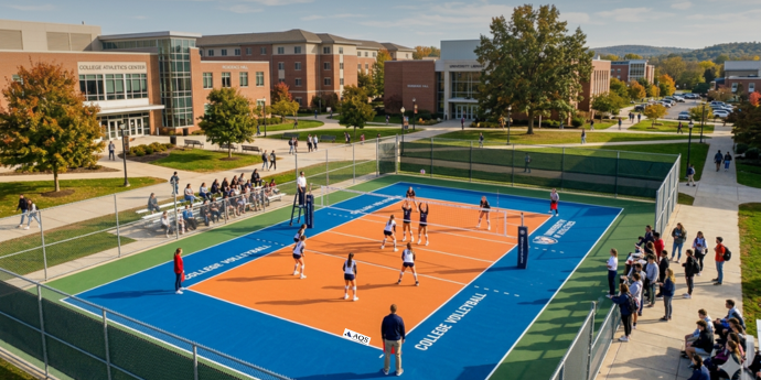 Volleyball Court Material Cost