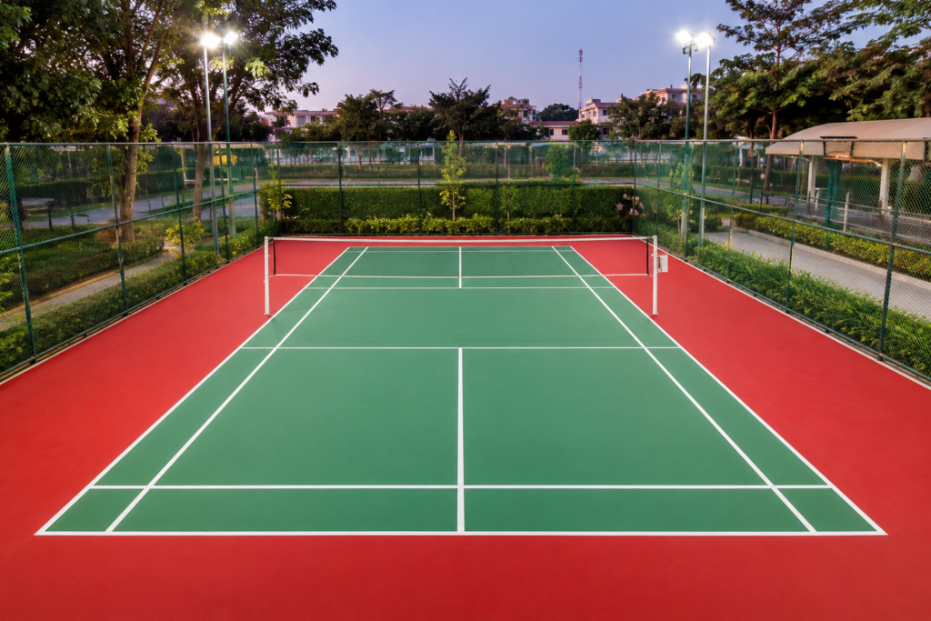 Synthetic Badminton Court Cost